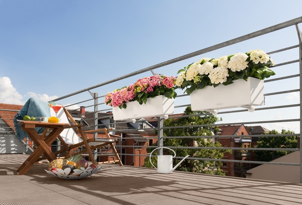 Balconera, uchwyty do mocowania, czarne, kpl.2szt