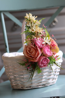 Trulla Creme 2, uroczy koszyczek wielkanocny, wys.32cm 