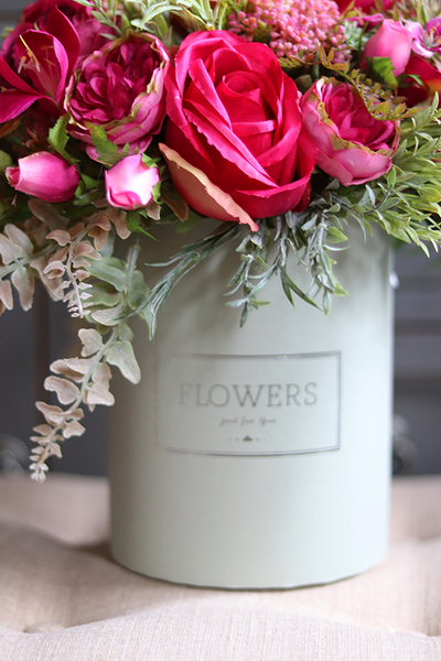 barwny flowerbox, Pinka, wym.34x39cm