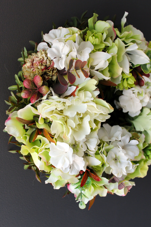 dekoracyjny wianek na drzwi Tamara, śr.25cm