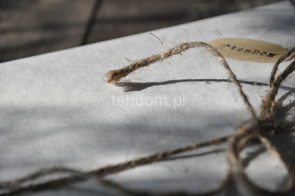 sznurek beżowy duży jutowy, 30m długości