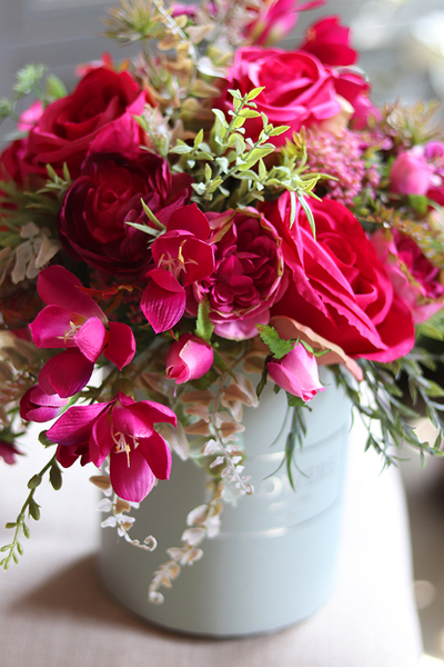 barwny flowerbox, Pinka, wym.34x39cm