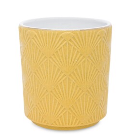 Cornellia GoldSun, ceramiczna osłonka / donica, wym.14x13x13cm