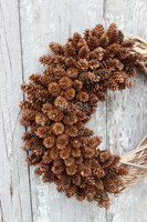 Dekoracje Zimowe wianek / stroik dekoracyjny, szer.40cm