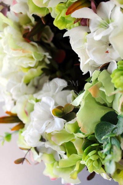 dekoracyjny wianek na drzwi Tamara, śr.25cm