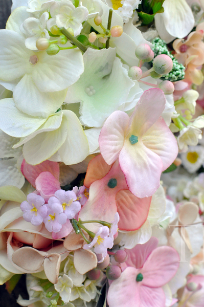 dekoracyjny wianek Pastelowy, śr.31cm