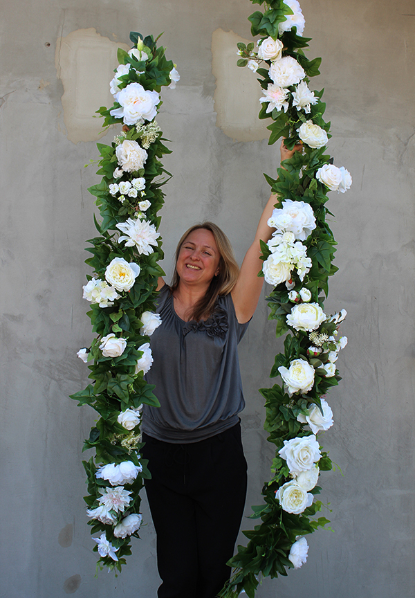 ekskluzywna girlanda Agnes, dł.200cm 