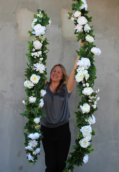 ekskluzywna girlanda Agnes, dł.200cm 