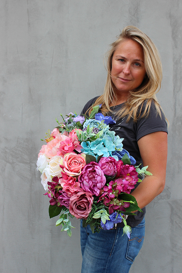 kompozycja w naczyniu Caryca Katarzyna, wys.34cm 