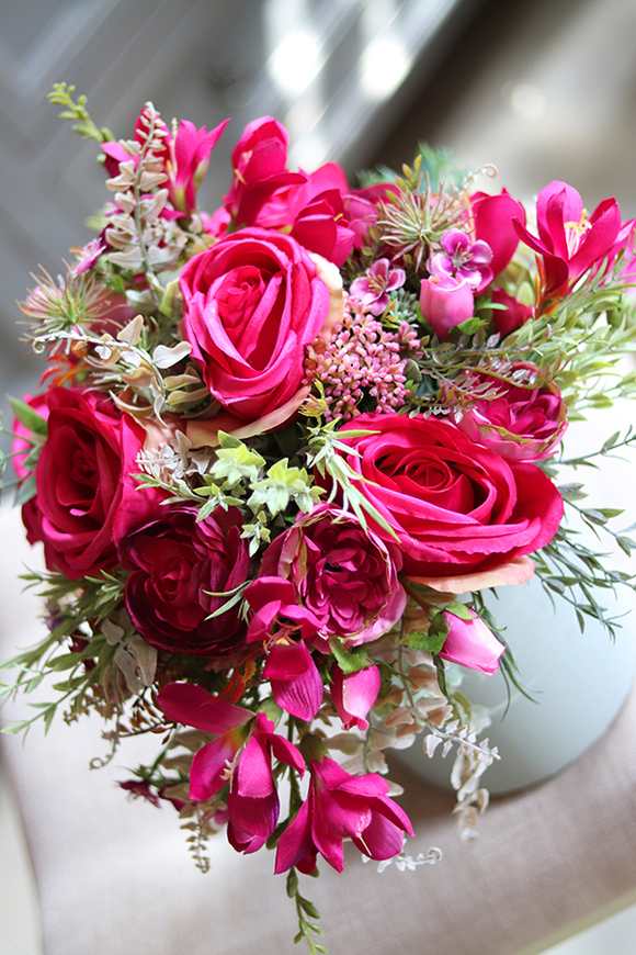 barwny flowerbox, Pinka, wym.34x39cm