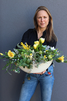 kompozycja wielkanocna na stół / komodę, Sella, wym.24x58cm