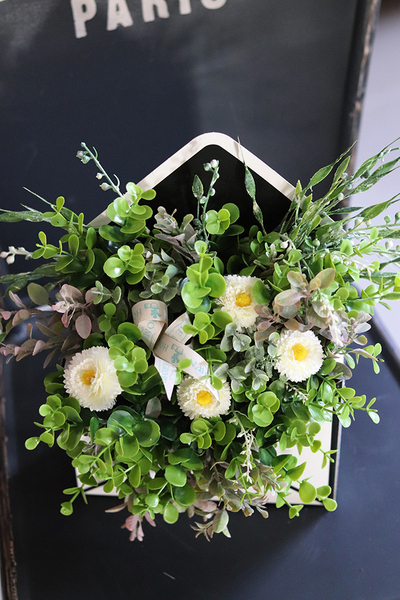 box - koperta z kwiatami, Rekolla, wym.30x20x6.5cm 