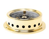 Goldensea Black, marynistyczna stacja pogody, mosiądz, śr.12,5cm