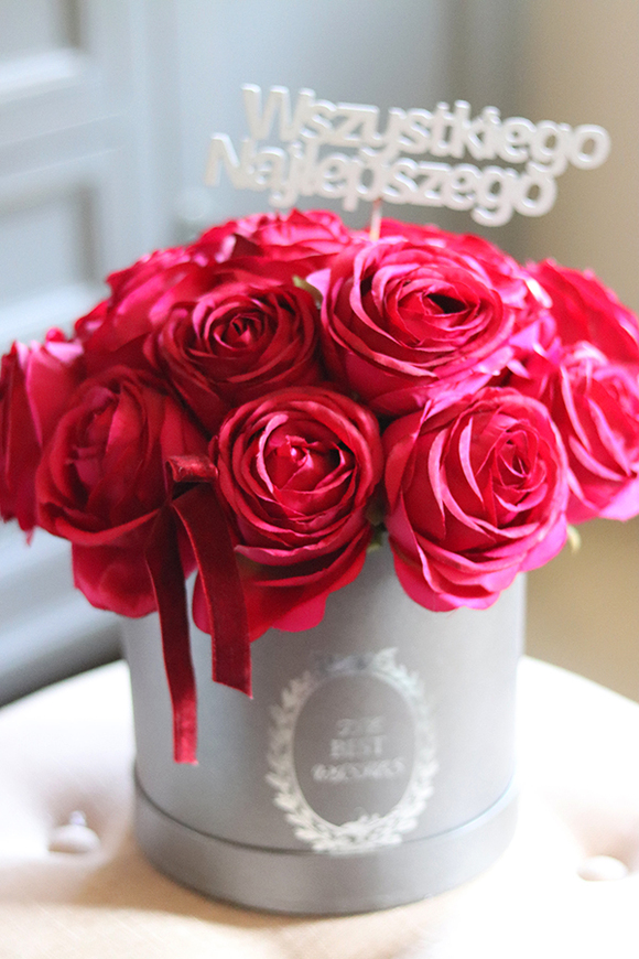 BestWishes, napis - życzenia do kompozycji, Wszystkiego Najlepszego, wym.5x17cm