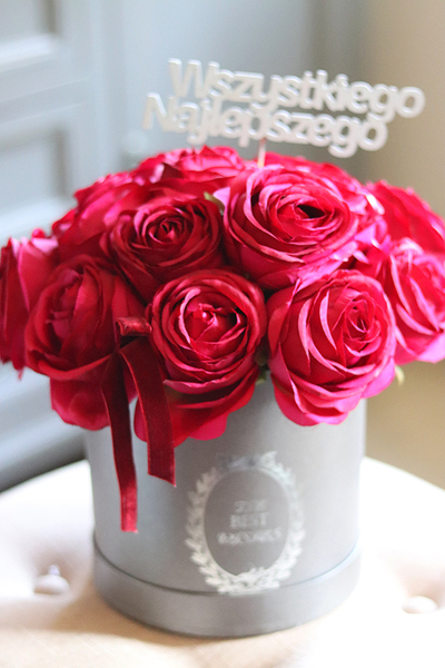 BestWishes, napis - życzenia do kompozycji, Wszystkiego Najlepszego, wym.5x17cm