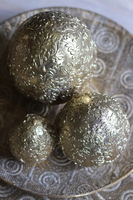 Gold Easter, dekoracja wielkanocna figurka jajo, wys.18cm 