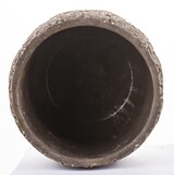 dekoracyjna złota osłonka / doniczka, Dominium, wym.17x17cm