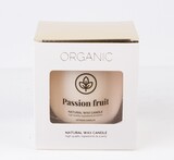 świeca zapachowa, A&C Organic, Passion Fruit, wym.10x8cm