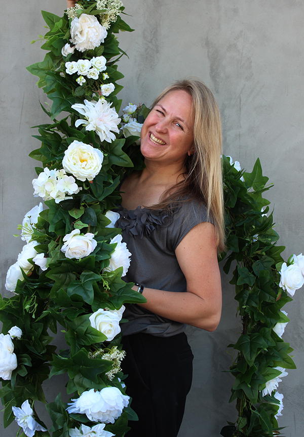 ekskluzywna girlanda Agnes, dł.200cm 