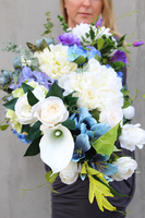 dekoracja / wiązanka Niebiańskie Anioły, wym.84cm