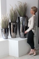 Trawa Memori w grafitowej donicy C, wys.140cm