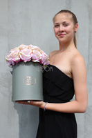 Blanka, kompozycja kwiatowa / bukiet / Flowerbox, wys.38cm