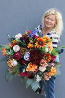 dekoracja/kompozycja nagrobna Izylda, wys.57cm 