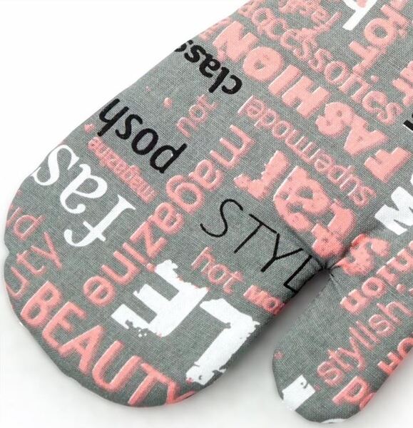 rękawica kuchenna, Fashion Pink, 100%bawełna