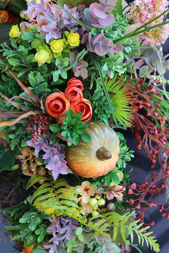 Jesienna Piękność, barwna girlanda, dł.1m