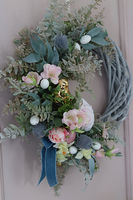 atrakcyjny wianek wielkanocny, Green Canoe Pastels, śr.35cm 