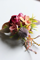 Jasmina, mini bukiet / kwiaty do butonierki / butonierka, wym.14cm