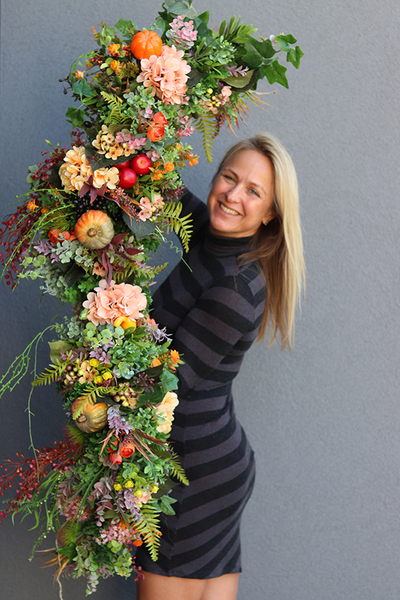 Jesienna Piękność, barwna girlanda, dł.1m