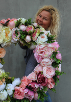 Wypożyczenie kwiatowego wianka śr.75cm Maria Antonina 