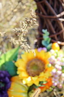 Jesienne Dynie cudowny wianek na drzwi, śr.50cm