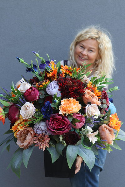 dekoracja/kompozycja nagrobna Izylda, wys.57cm 