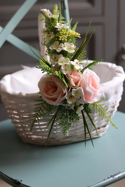 Trulla Manila, uroczy koszyczek wielkanocny, wys.32cm 