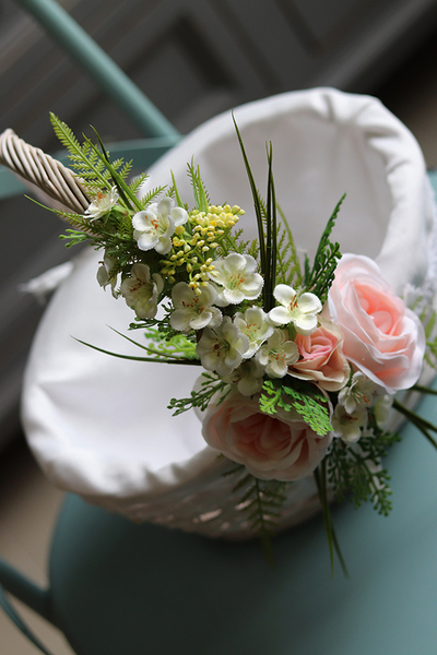 Trulla Manila, uroczy koszyczek wielkanocny, wys.32cm 