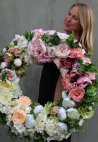 Wypożyczenie kwiatowego wianka śr.74cm, Maria Antonina 