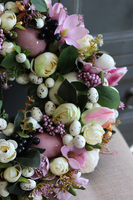 Jemina, wianek na drzwi / stroik na stół z jajkami wielkanocnymi, śr.30cm