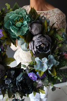 Caryca Katarzyna Blue 2 Exclusive efektowny wianek na drzwi, śr.39cm