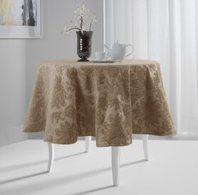 obrus Residence Chocolate śr.180cm (koło)