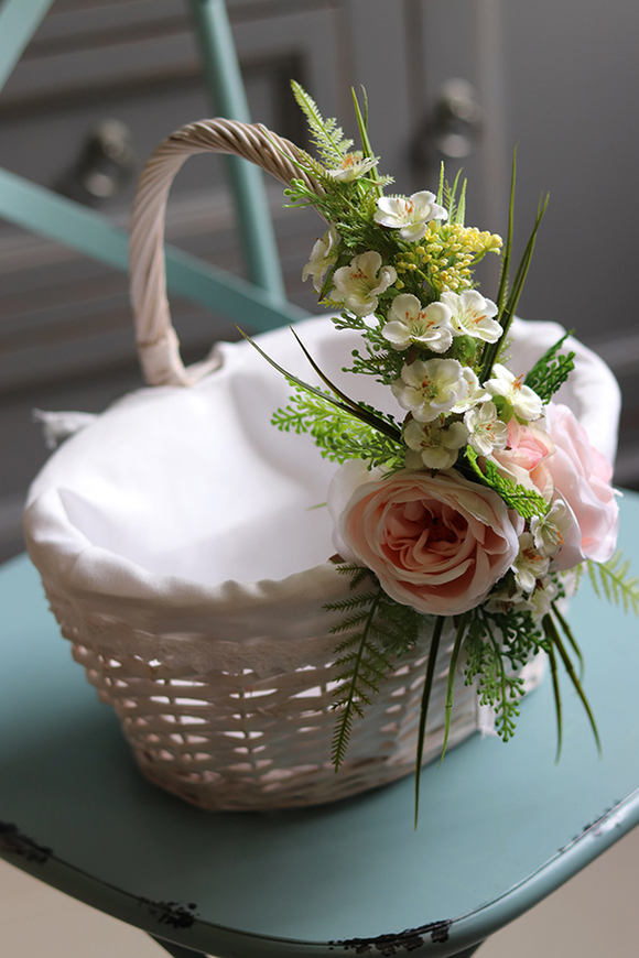 Trulla Manila, uroczy koszyczek wielkanocny, wys.32cm 