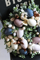 Eggs for Easter, wianek na drzwi wielkanocny, śr.32cm