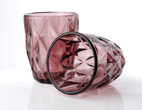 Allure Rosa, szklanka 250ml, kpl.6szt