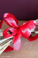 bukiet czerwonych róż, Monissa, 26szt, wys.50cm