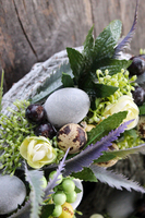 śliczny wielkanocny wianek Sandra, śr.32cm