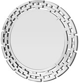 Boccelli, eleganckie lustro, wym.100x100x2cm