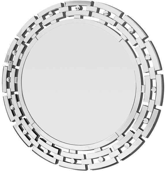 Boccelli, eleganckie lustro, wym.100x100x2cm