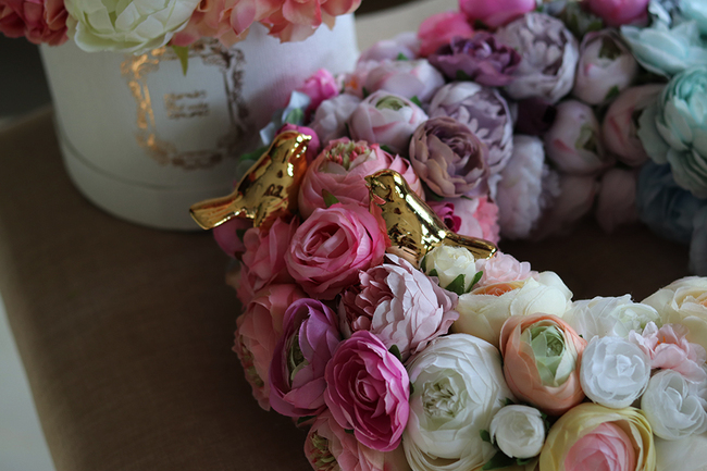 Bella Beauty, zestaw dekoracji kwiatowych, flowerbox & wianek