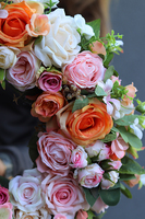 elegancki dekoracyjny wianek na drzwi, Rellina, śr.40cm